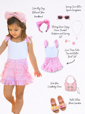 Vacation Ready Girls Outfit Complete Look 7-Piece Set