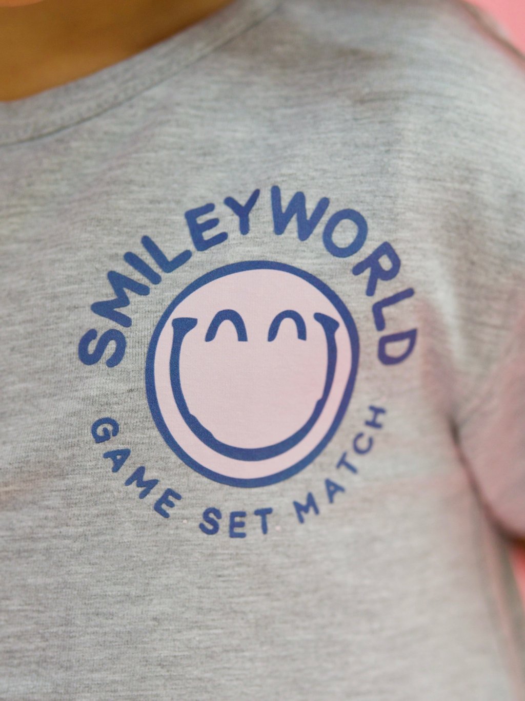 SmileyWorld Athletic Club Tie-Front Dress