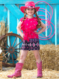 Desert Rose Ruffle Romper