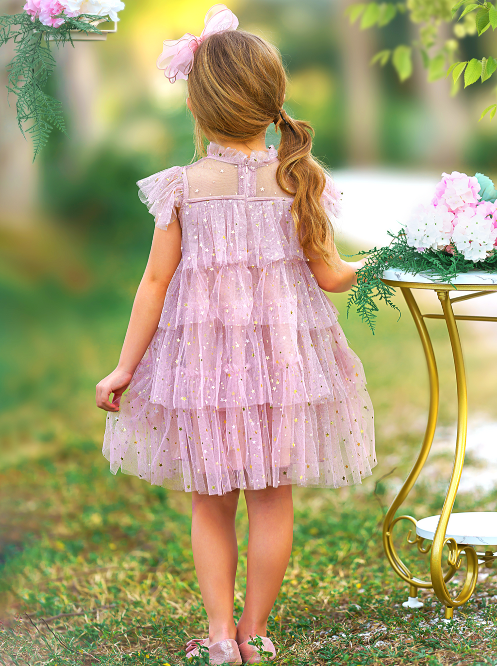 My Little Prima Tiered Tulle Dress
