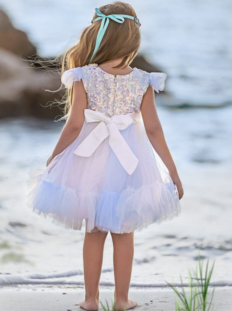 Sparkly Mermaid Twirl Tutu Dress