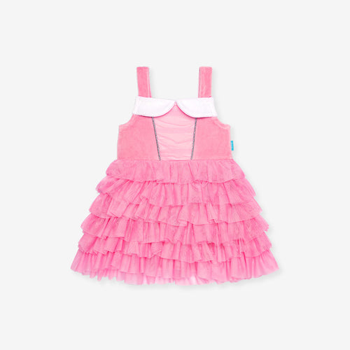 Disney Sleeping Beauty Aurora Velour Bodysuit Dress