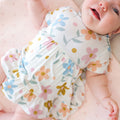 Daisy Ruffled Twirl Bodysuit Dress