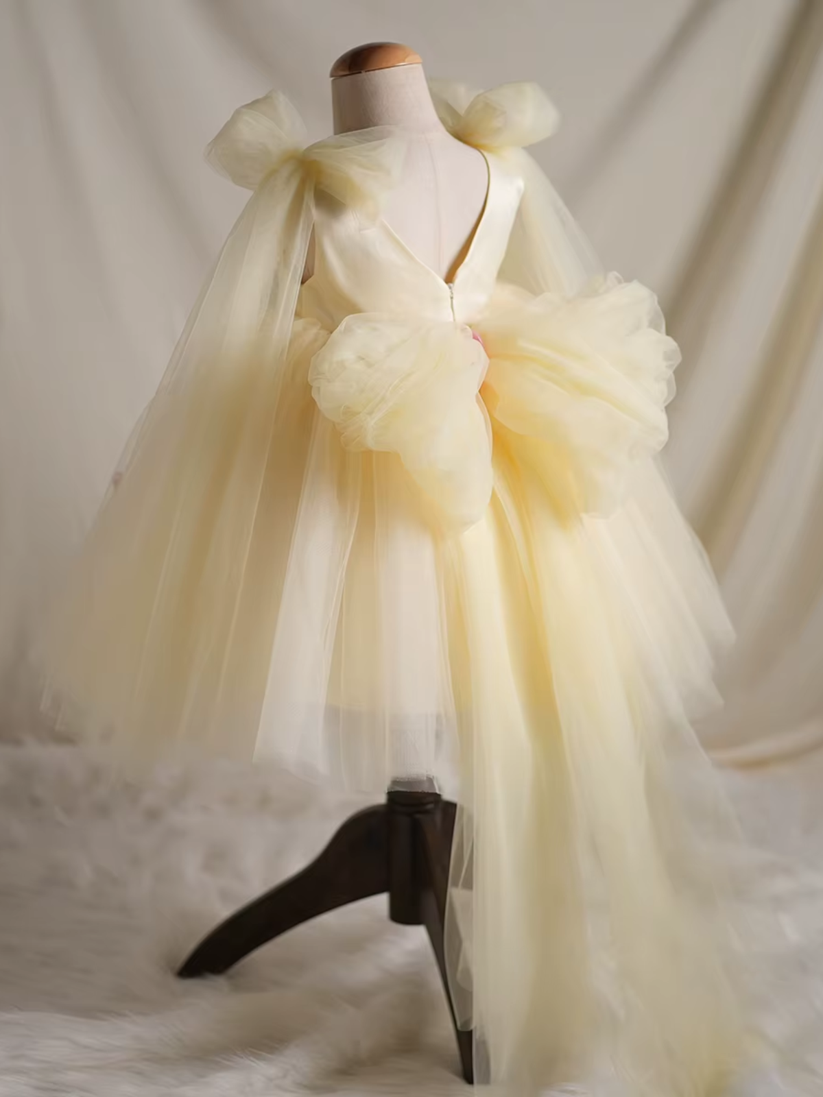 Fairy Inspired Floral Tulle Dress