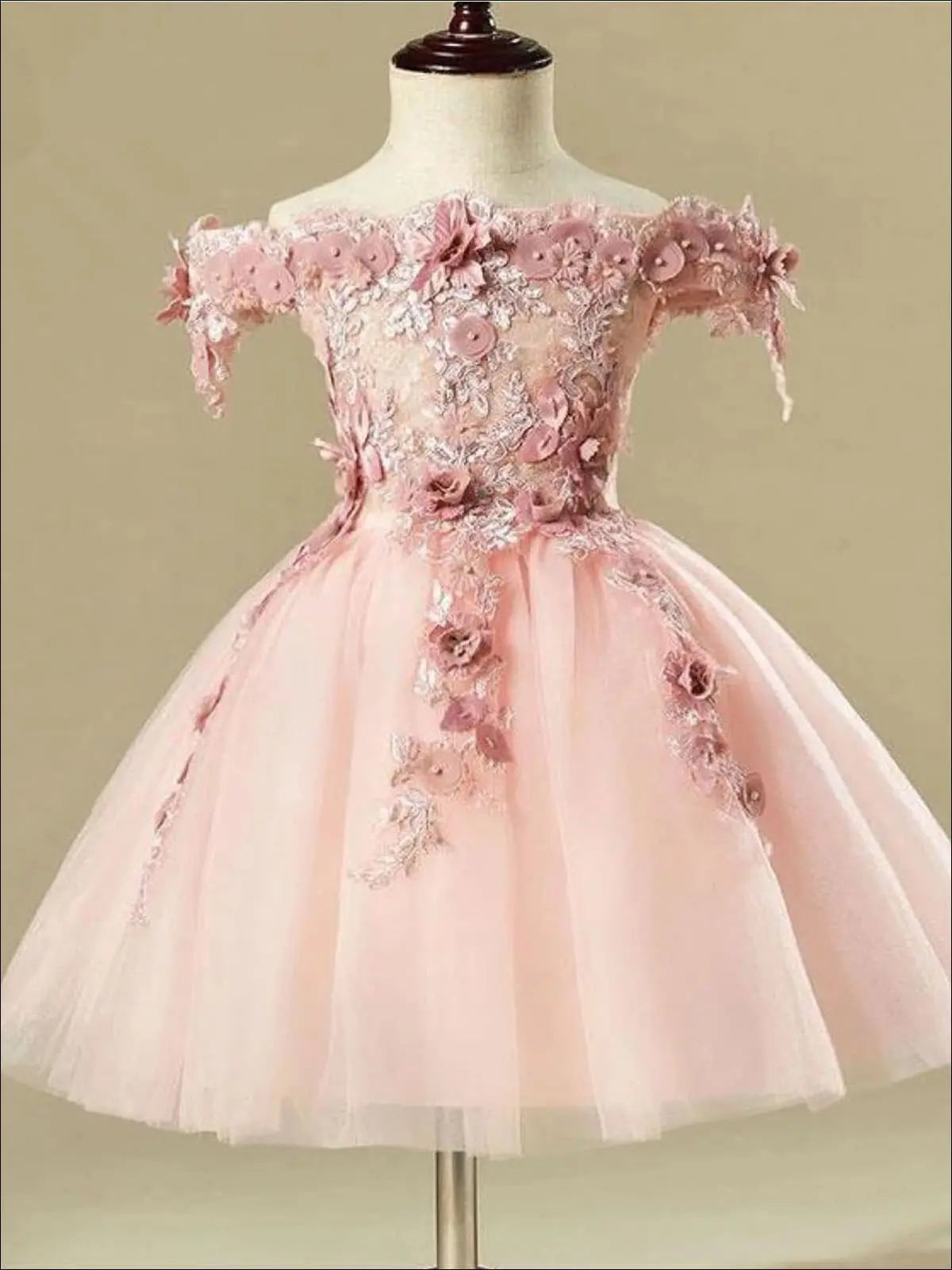 Sunkissed Rose Special Occasion Party Dress