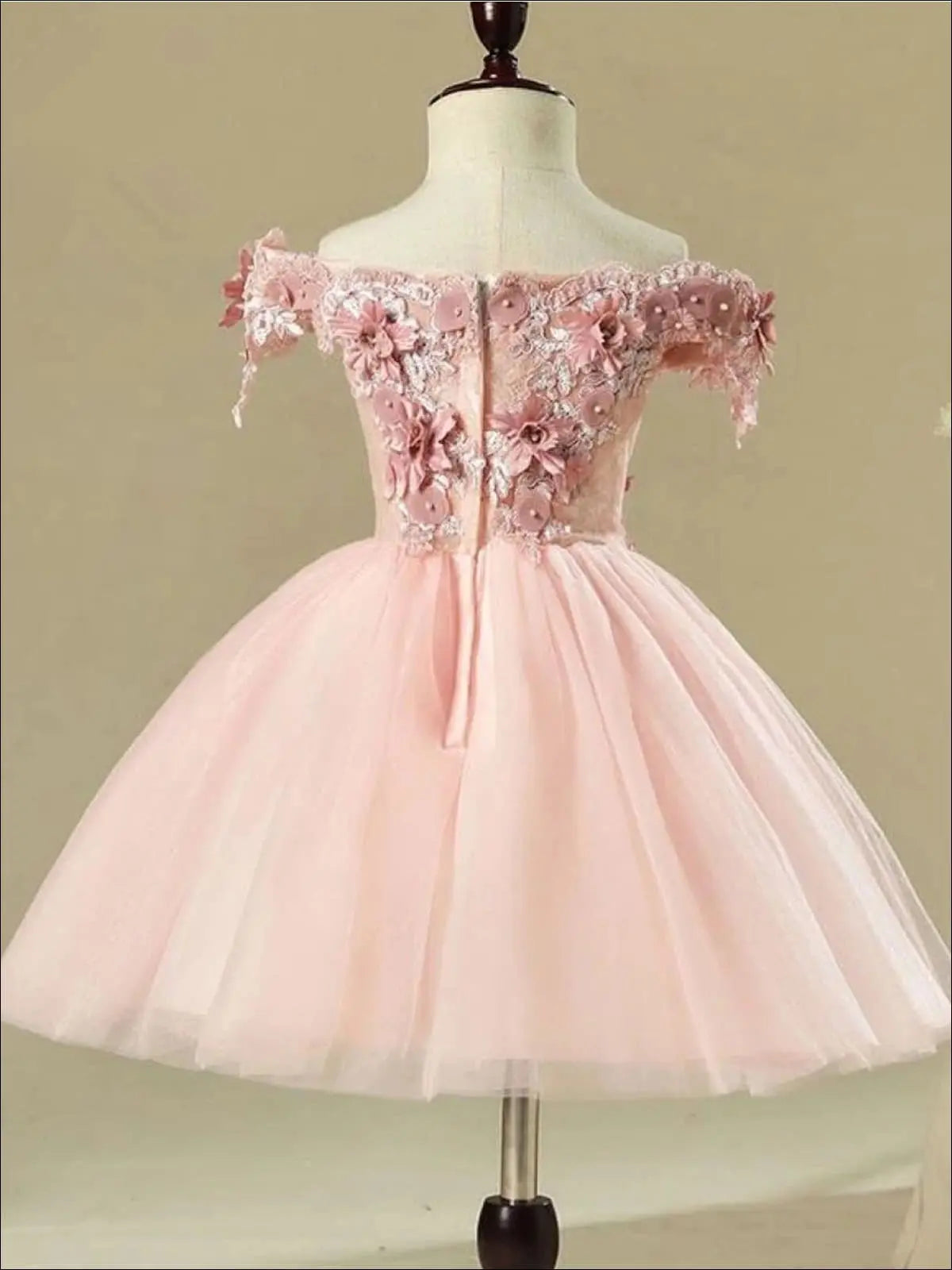 Sunkissed Rose Special Occasion Party Dress